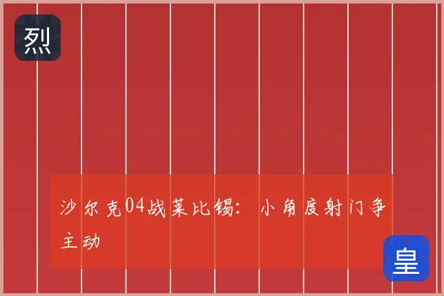 沙尔克04战莱比锡:小角度射门争主动